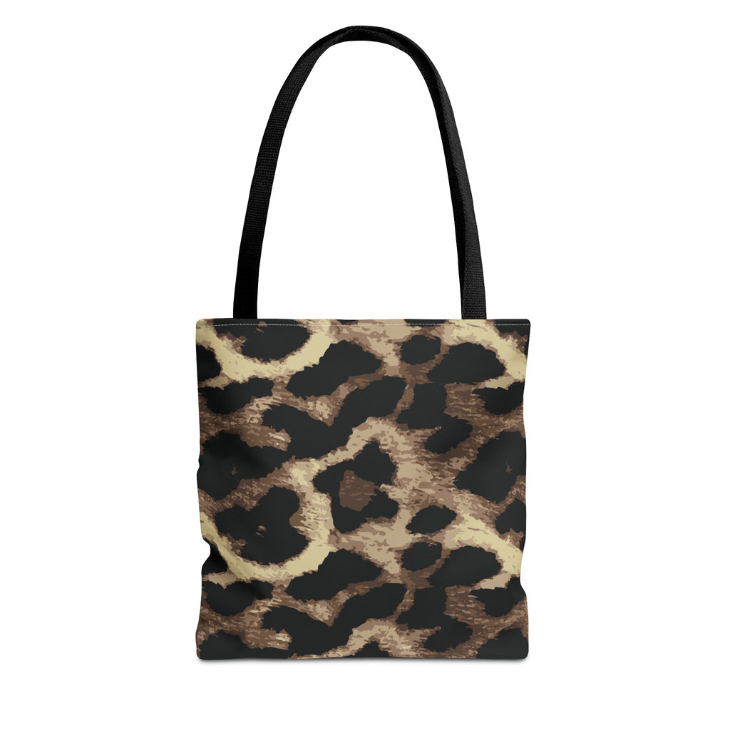 Leopard Print Tote Bag - All-Over-Print Fashion Shopper