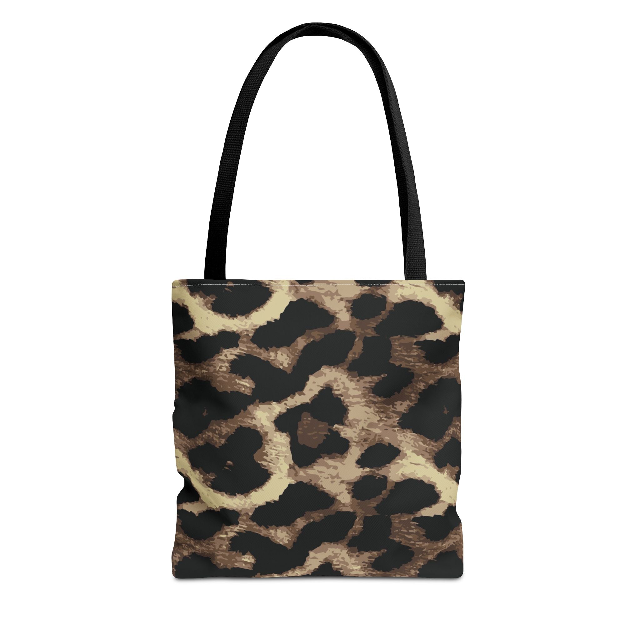 Leopard Print Tote Bag - All-Over-Print Fashion Shopper