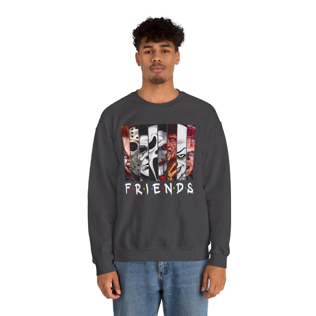 Horror Icons "Friends" Crewneck Sweatshirt