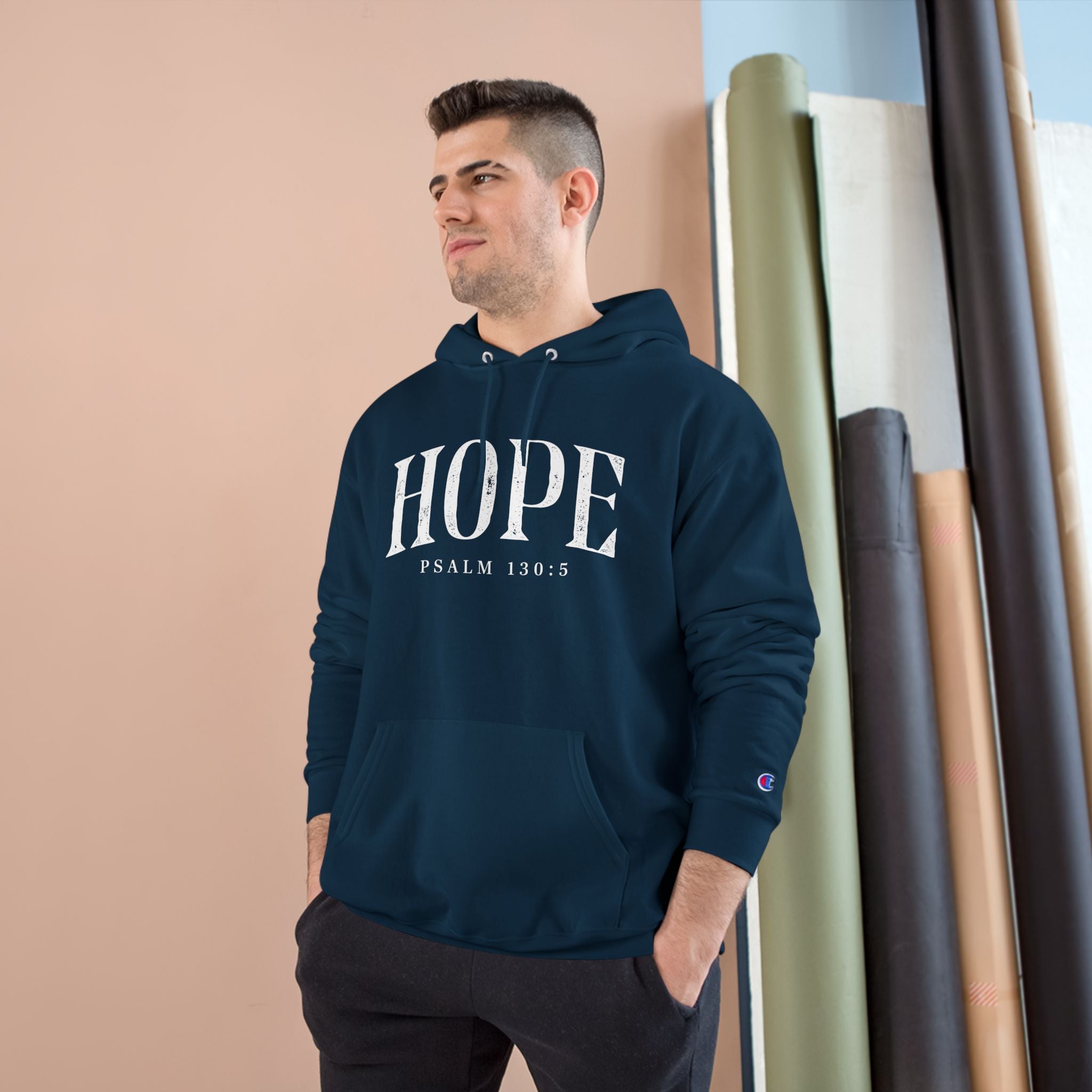 Hope Psalm 130:5 Hoodie