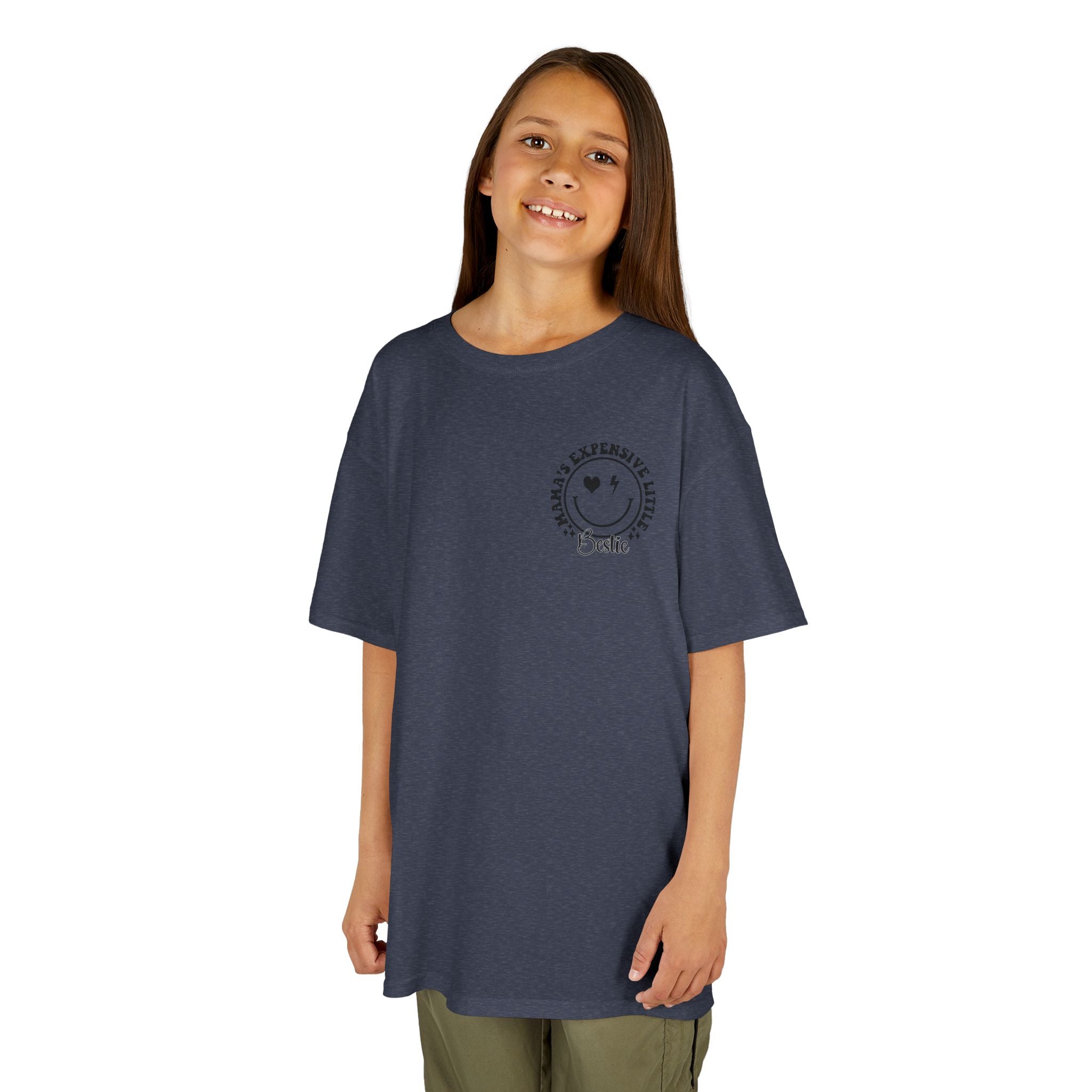 Kids Tee — "Mama’s Expensive Little Bestie" Graphic Shirt