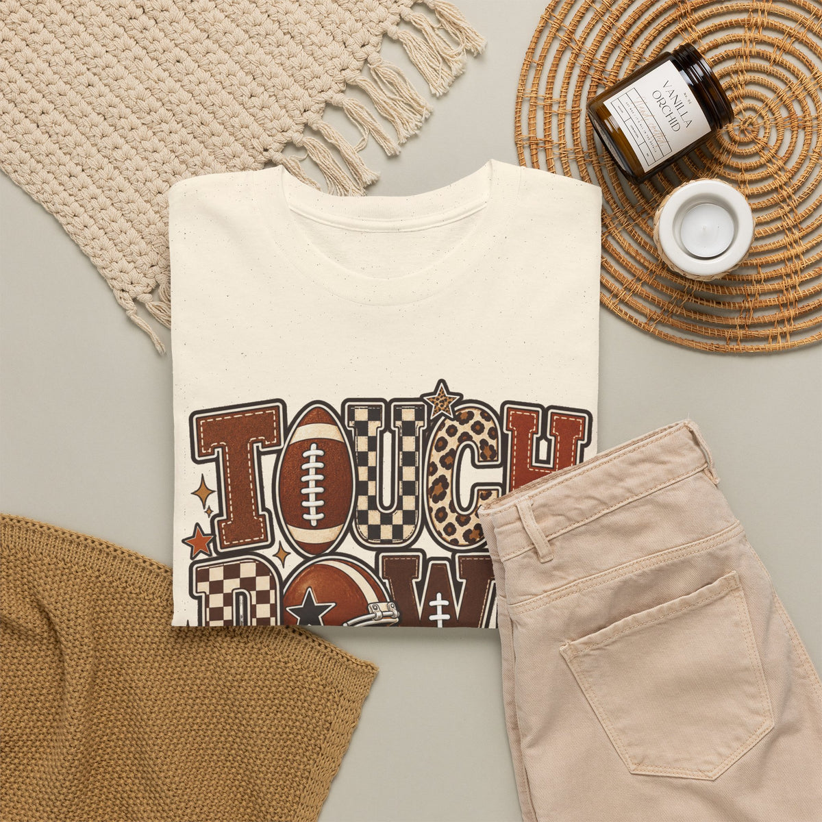 Tough Down Season Football T-Shirt