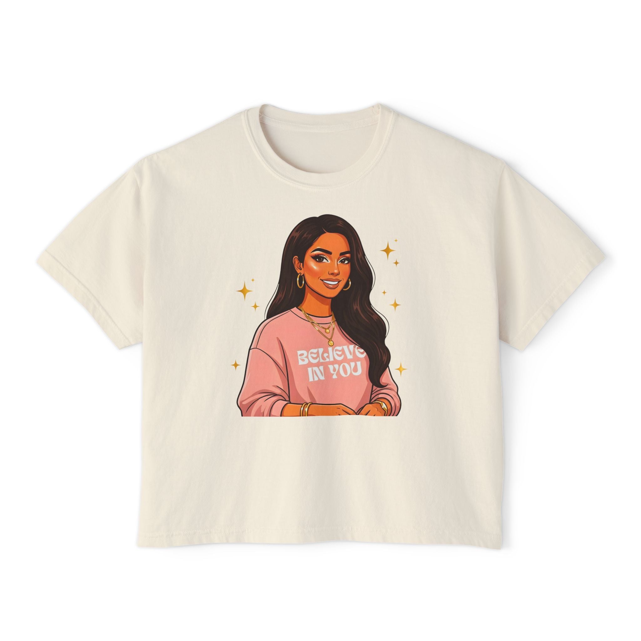 Believe In You Boxy Tee