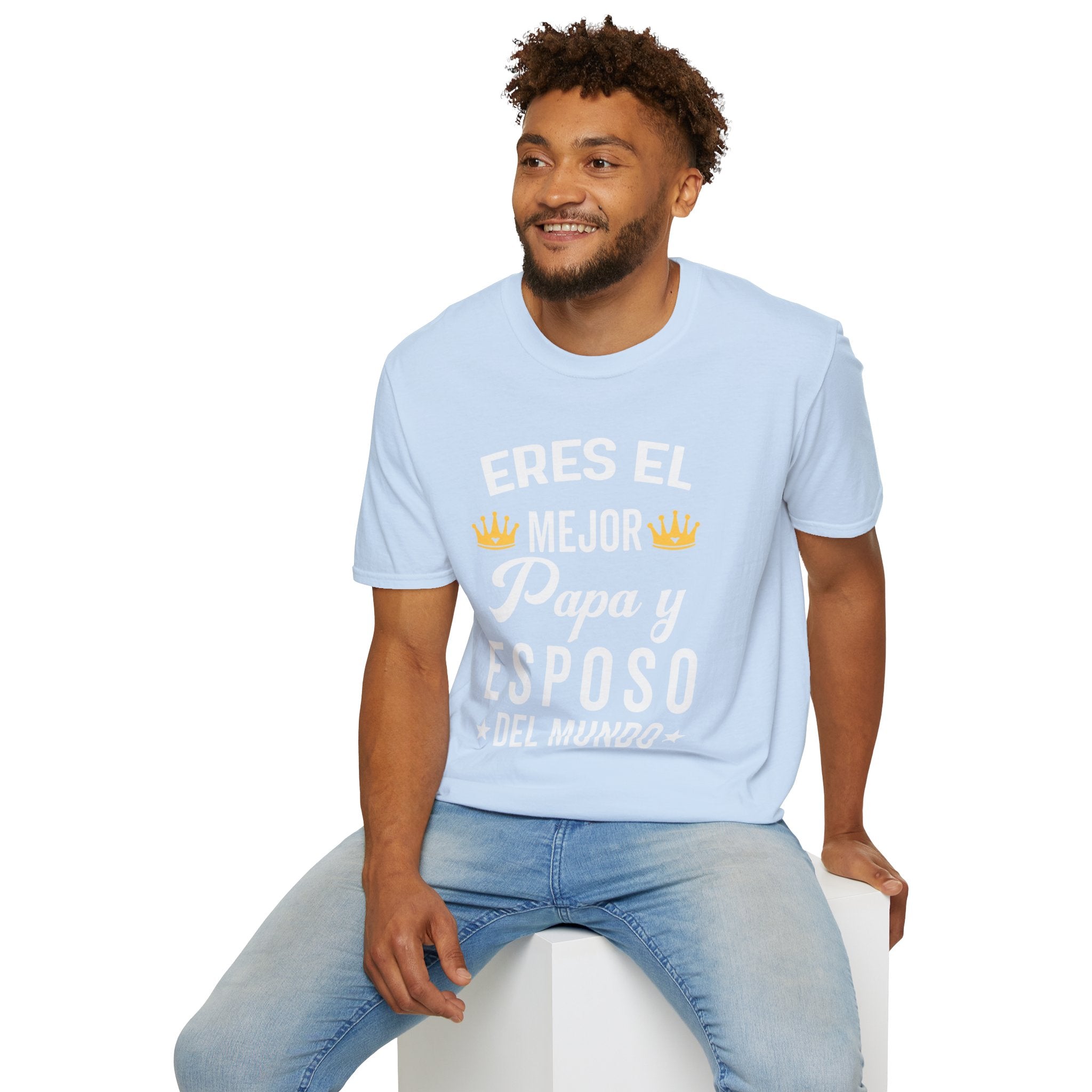 T-Shirt "Eres el Mejor Papa y Esposo del Mundo" – Regalo Día del Padre en Español