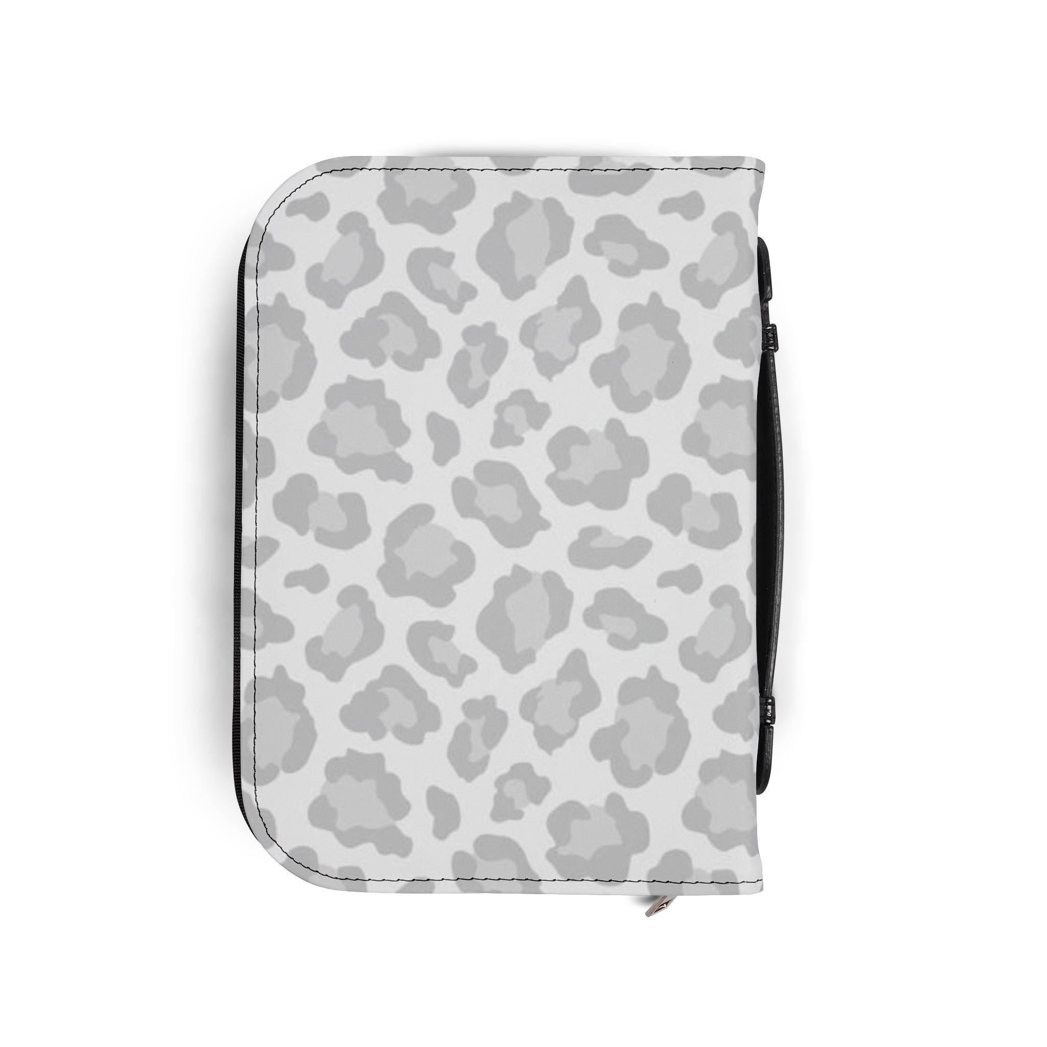 Bible Cover — Minimal Black Heart Zippered Bible Cover