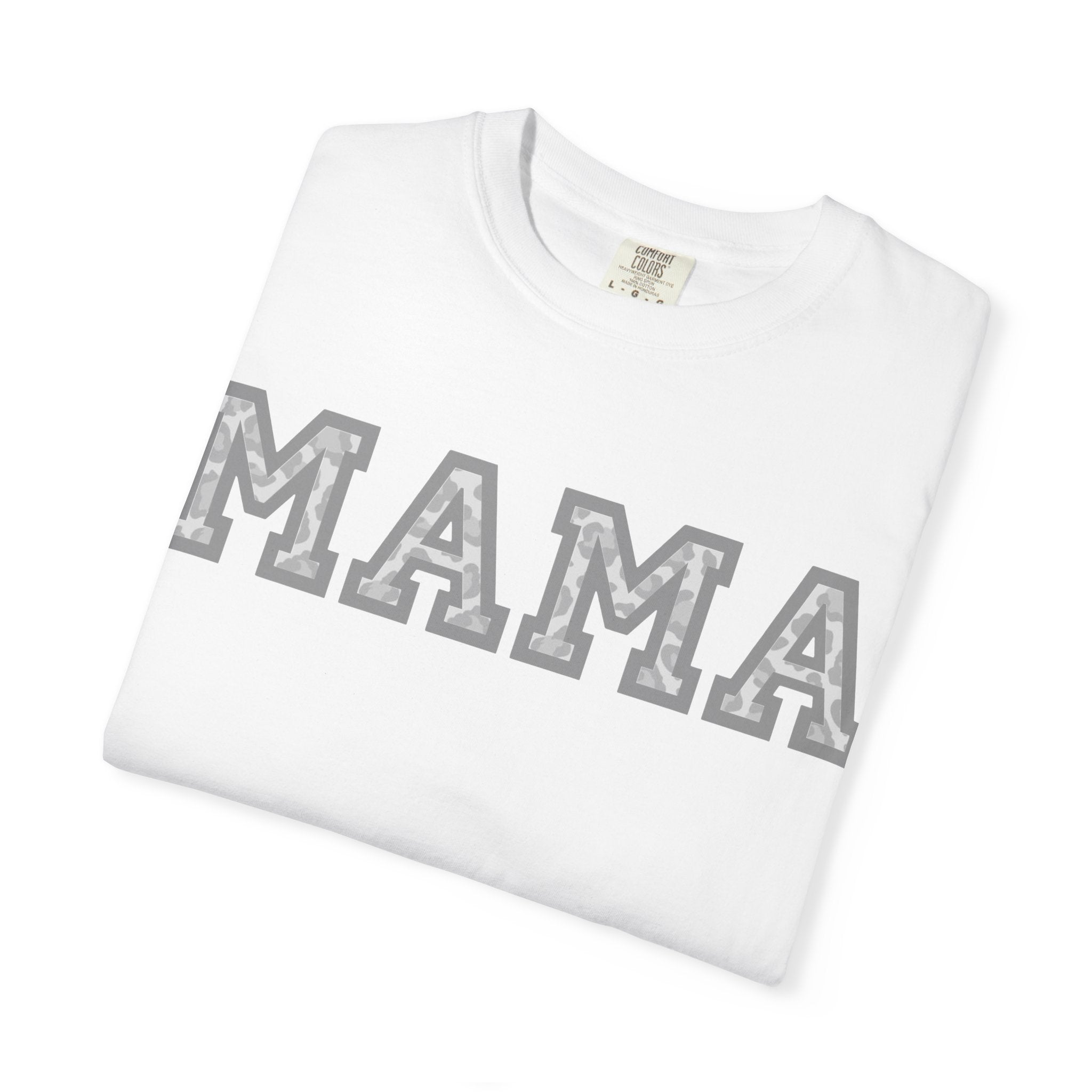 Mama Graphic T-Shirt Vintage Varsity Mom Tee for Mother's Day & Everyday