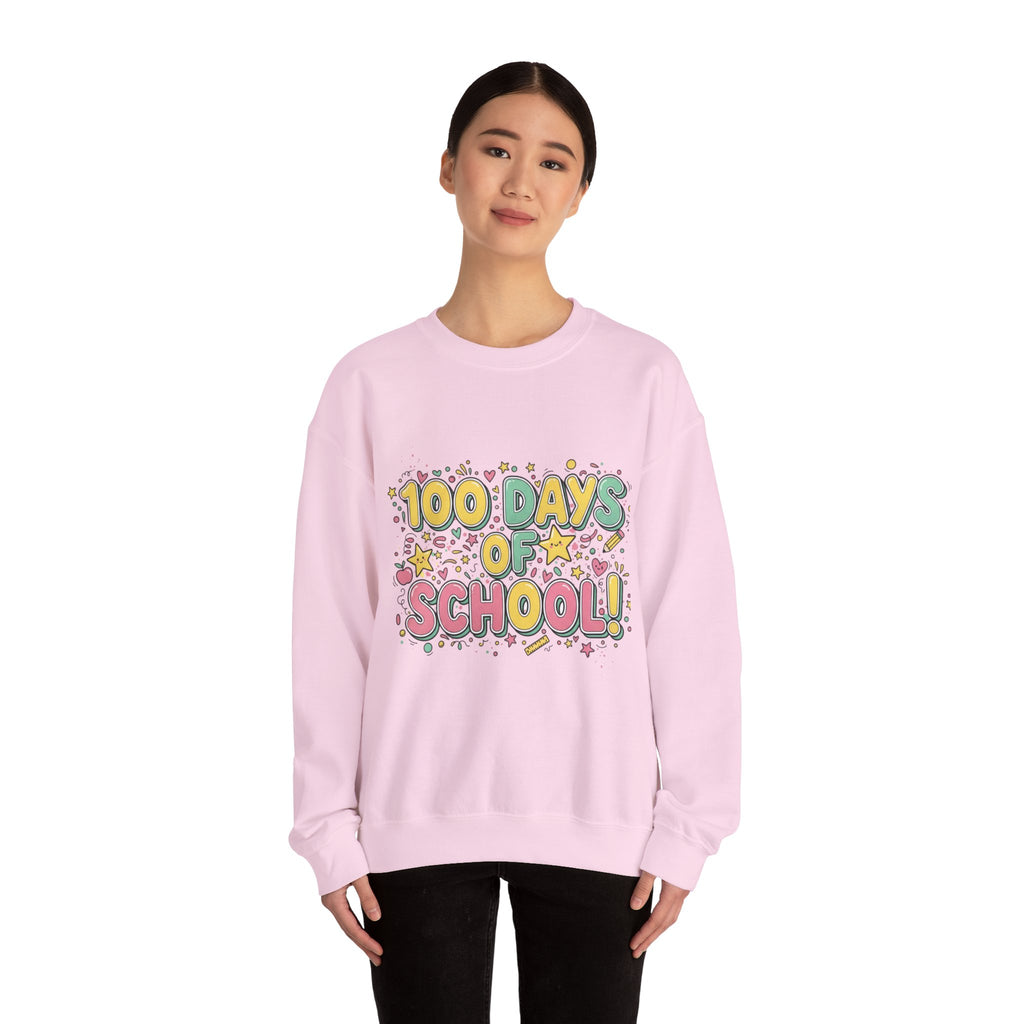 Unisex Heavy Blend™ Crewneck Sweatshirt | 100 Days of school