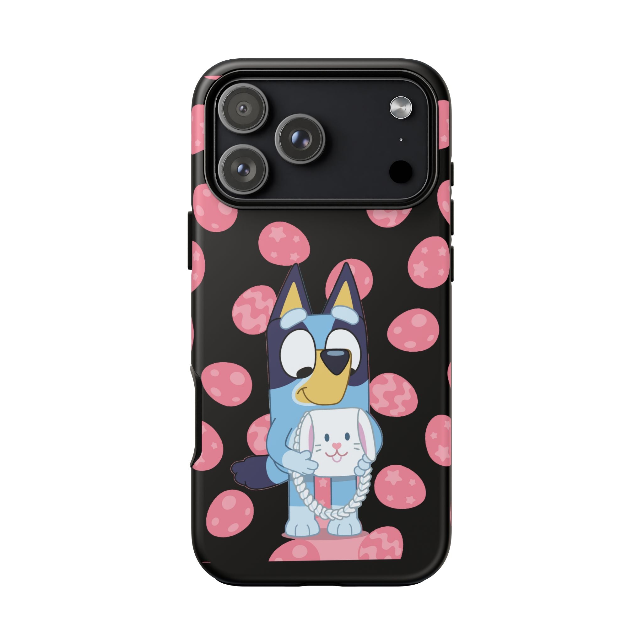 Bluey Holding Bunny phone case | Cute cartoon character phone case